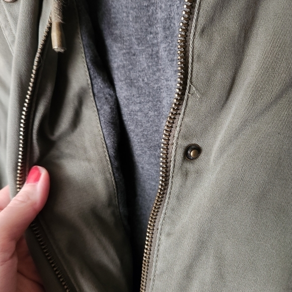 EUC Banana Republic Anorak Jacket in Green, Size S - Picture 12 of 16